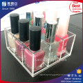 Factory High-End Acrylic Nail Polish Stand with 9 Bottles